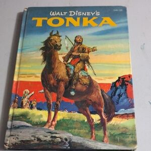 Walt Disney's Tonka Hardcover Book 1959